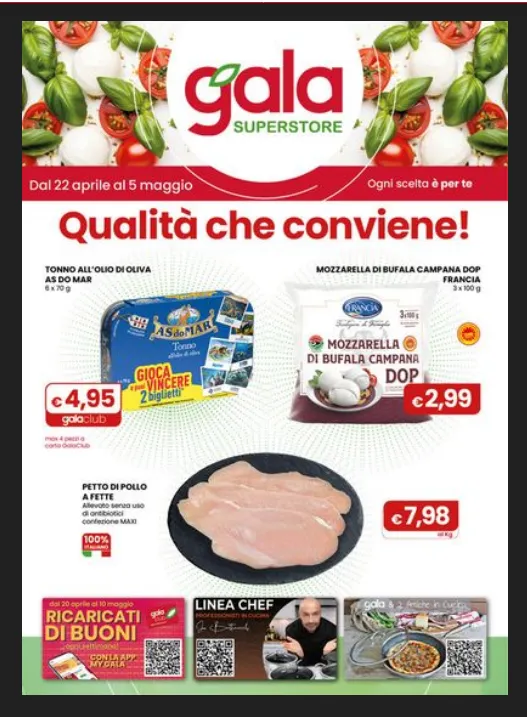 Volantini Gala Supermercati da 22 aprile a 5 maggio di 2026 - Pagina del volantino 1
