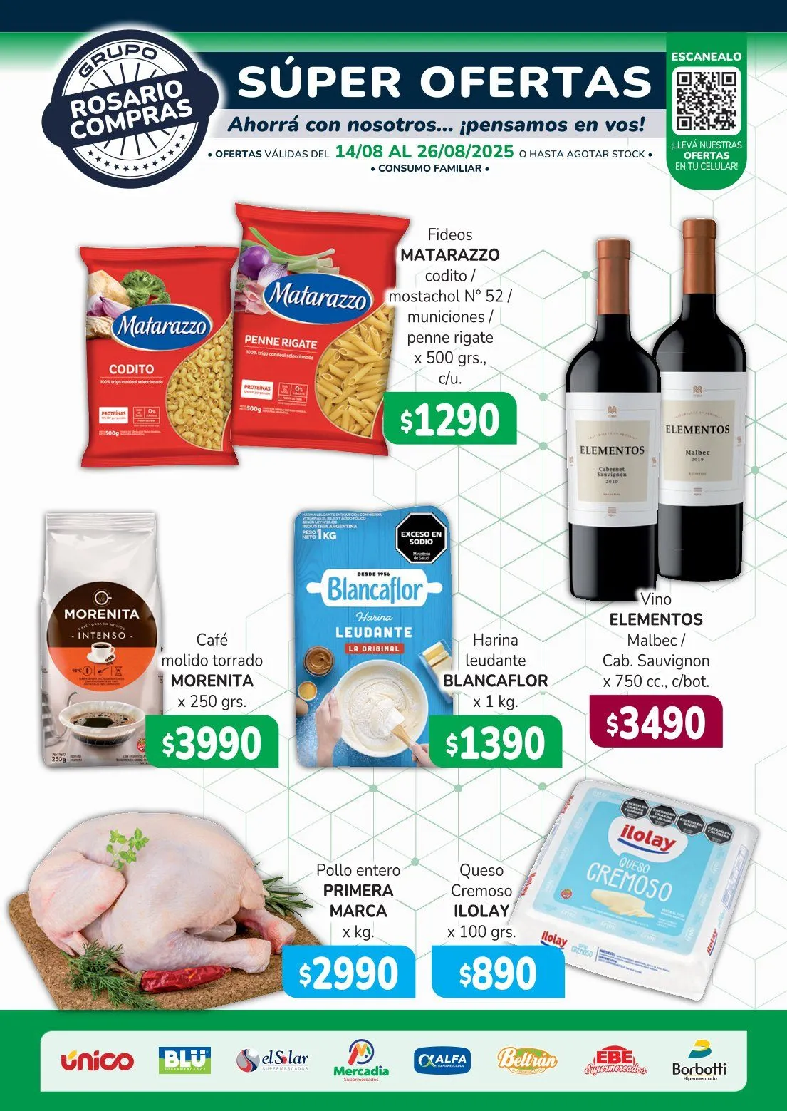 Ofertas de Ofertas Único Supermercados 14 de agosto al 27 de agosto 2025 - Página del catálogo