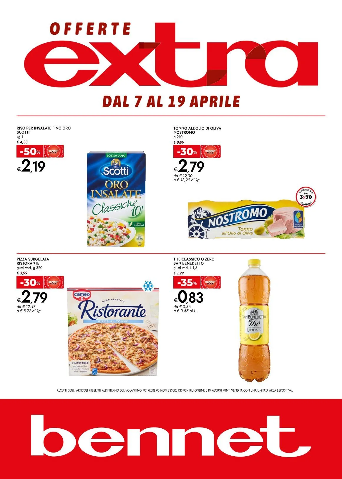 Volantini bennet da 7 aprile a 19 aprile di 2026 - Pagina del volantino 1