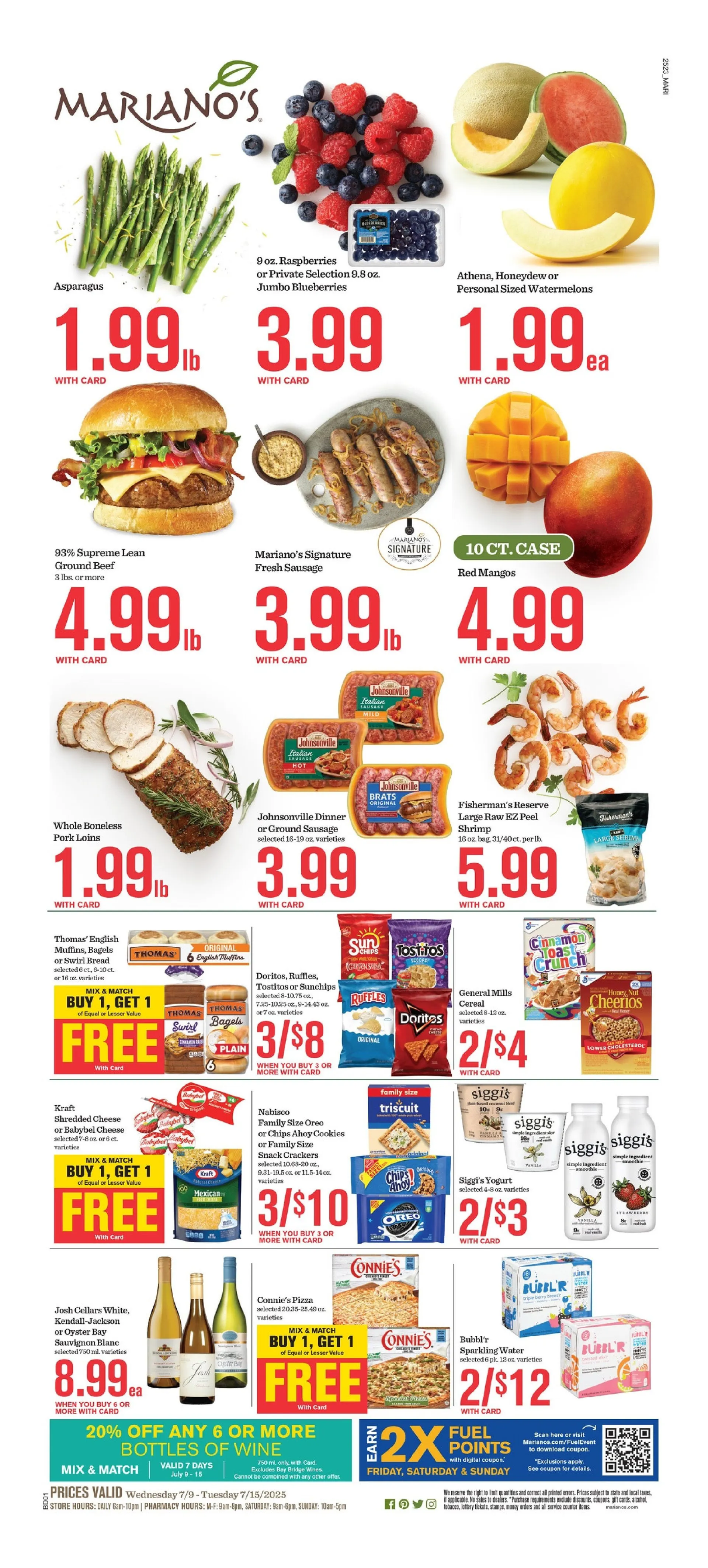 Weekly ad Mariano's Sales from July 9 to July 15 2025 - Page 
