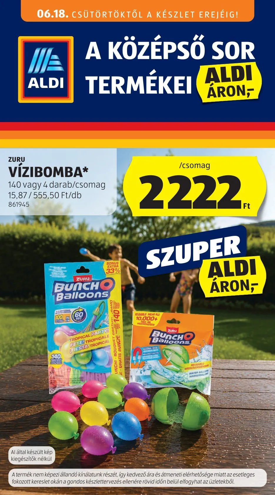 Katalógus  Aldi legfrissebb ajánlatai június 16.-tól június 18.-ig 2026. - Oldal 1