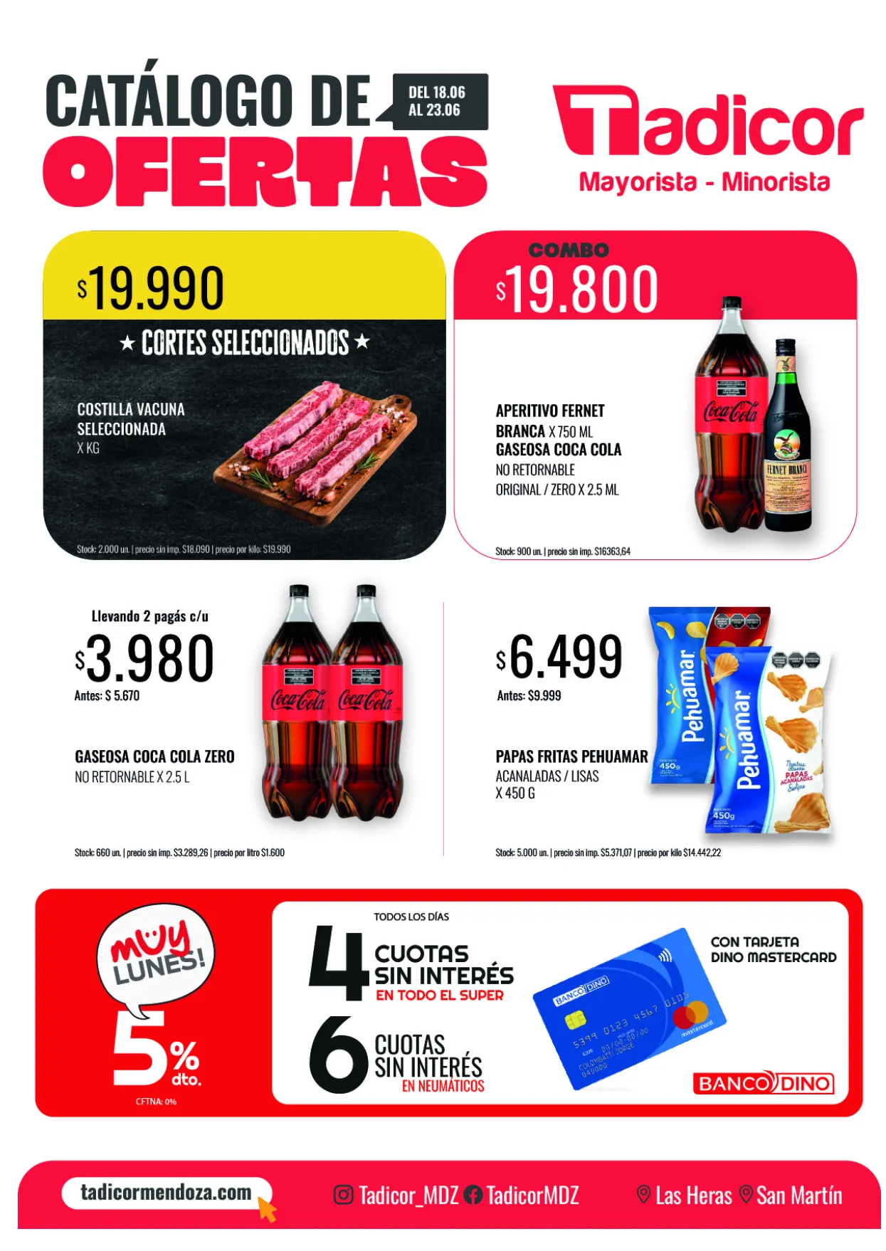 Ofertas de Supermercados Tadicor Ofertas 18 de junio al 23 de junio 2026 - Página  del catálogo