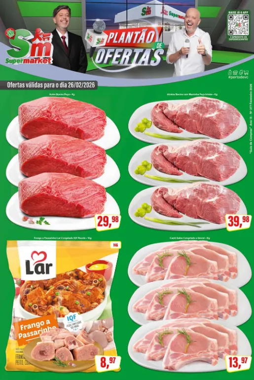 Encarte de Rede Supermarket 26 de fevereiro até 27 de fevereiro 2026 - Pagina 1