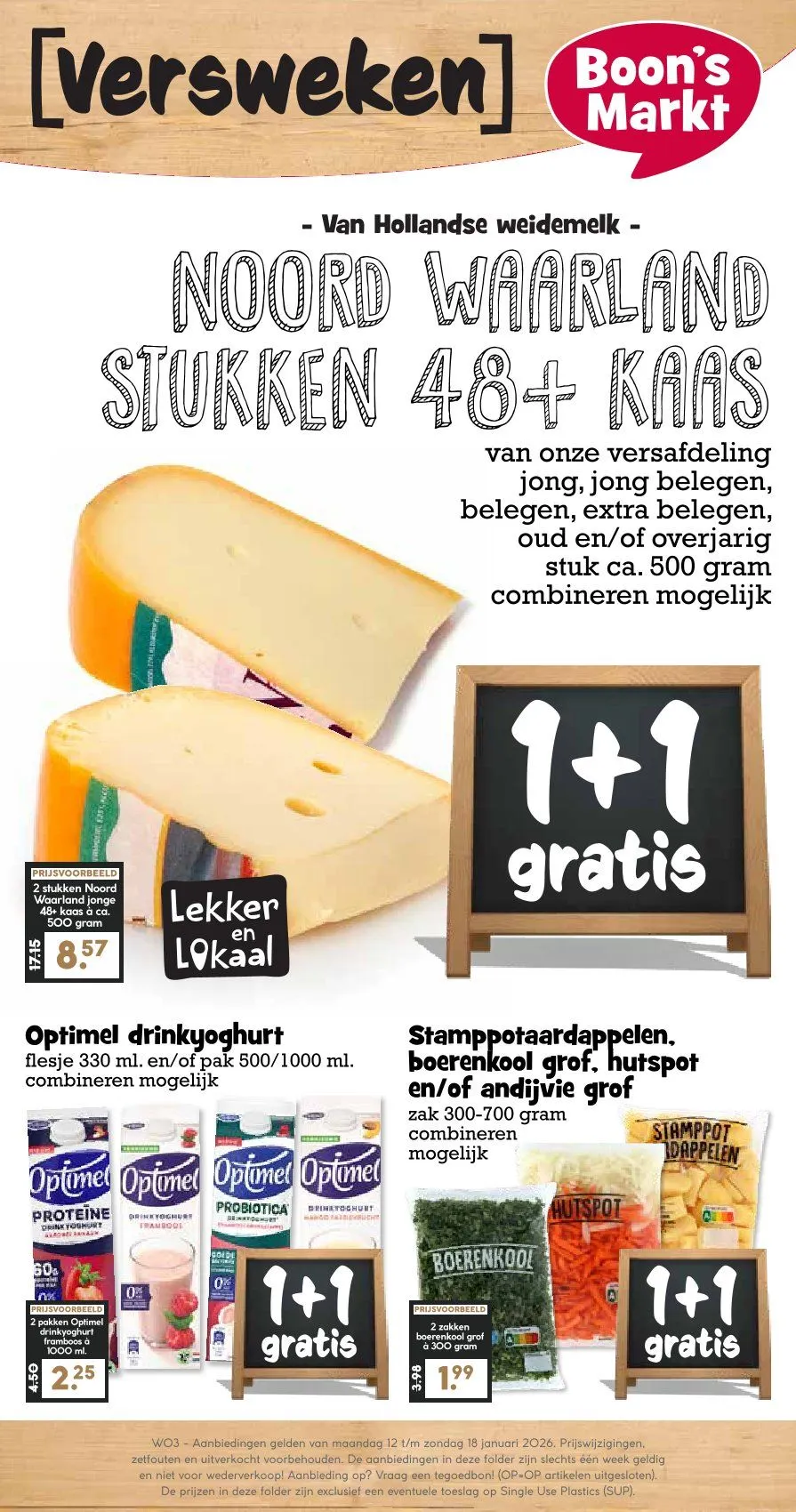 Boon's Markt folders van 12 januari tot 18 januari 2026 - Folder pagina 1