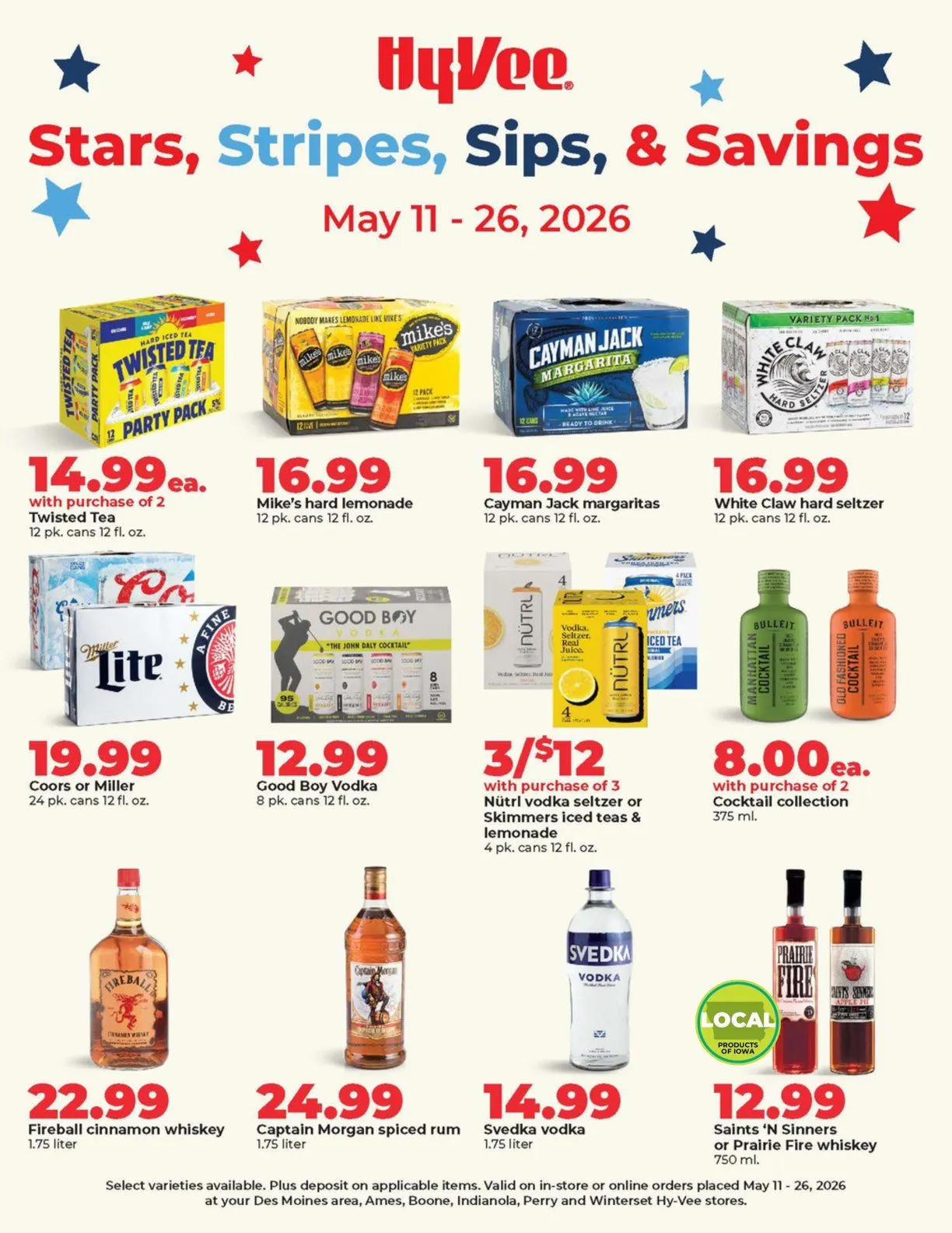 Weekly ad Hy-Vee Sales from May 11 to May 26 2026 - Page 1