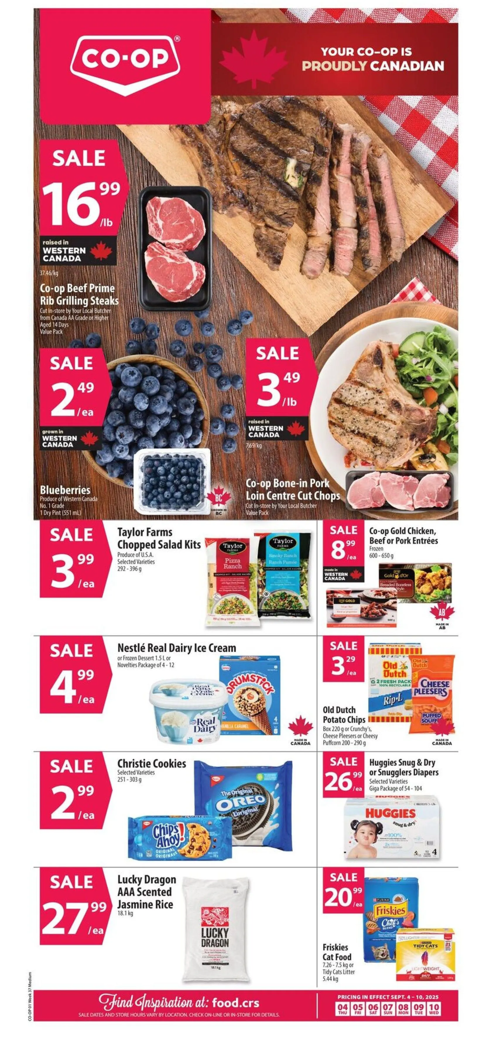 Co-op Food Sales from September 4 to September 10 2025 - flyer page 1