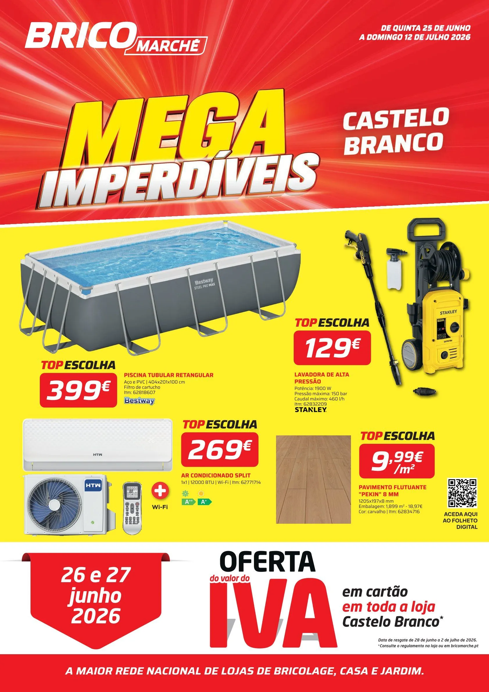 Folheto Folhetos Bricomarché de 25 de junho até 12 de julho 2026 - Pagina 