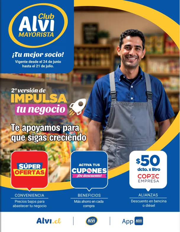 Catálogo de Alvi Ofertas 24 de junio al 21 de julio 2026 - Página 1