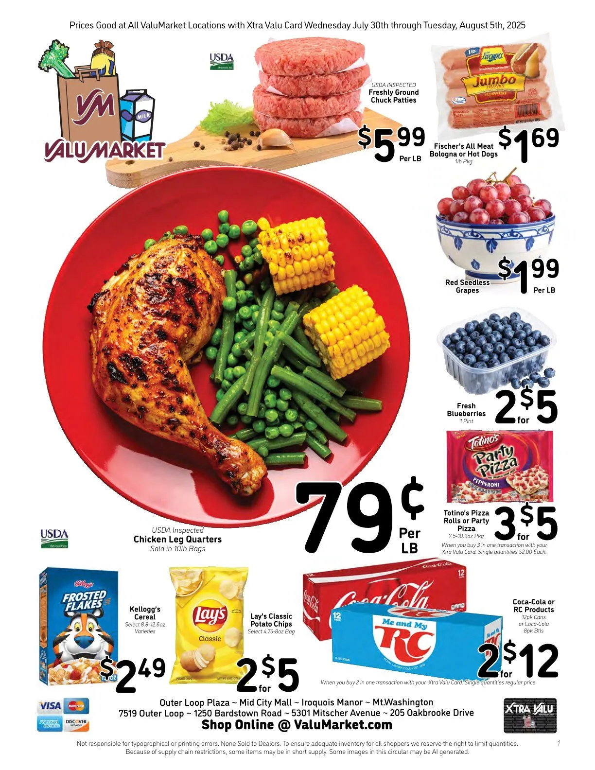 Weekly ad ValuMarket Sales from July 30 to August 5 2025 - Page 