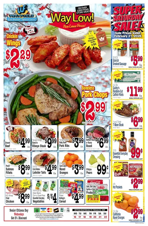 Weekly ad Wayfield Sales from February 16 to February 22 2026 - Page 