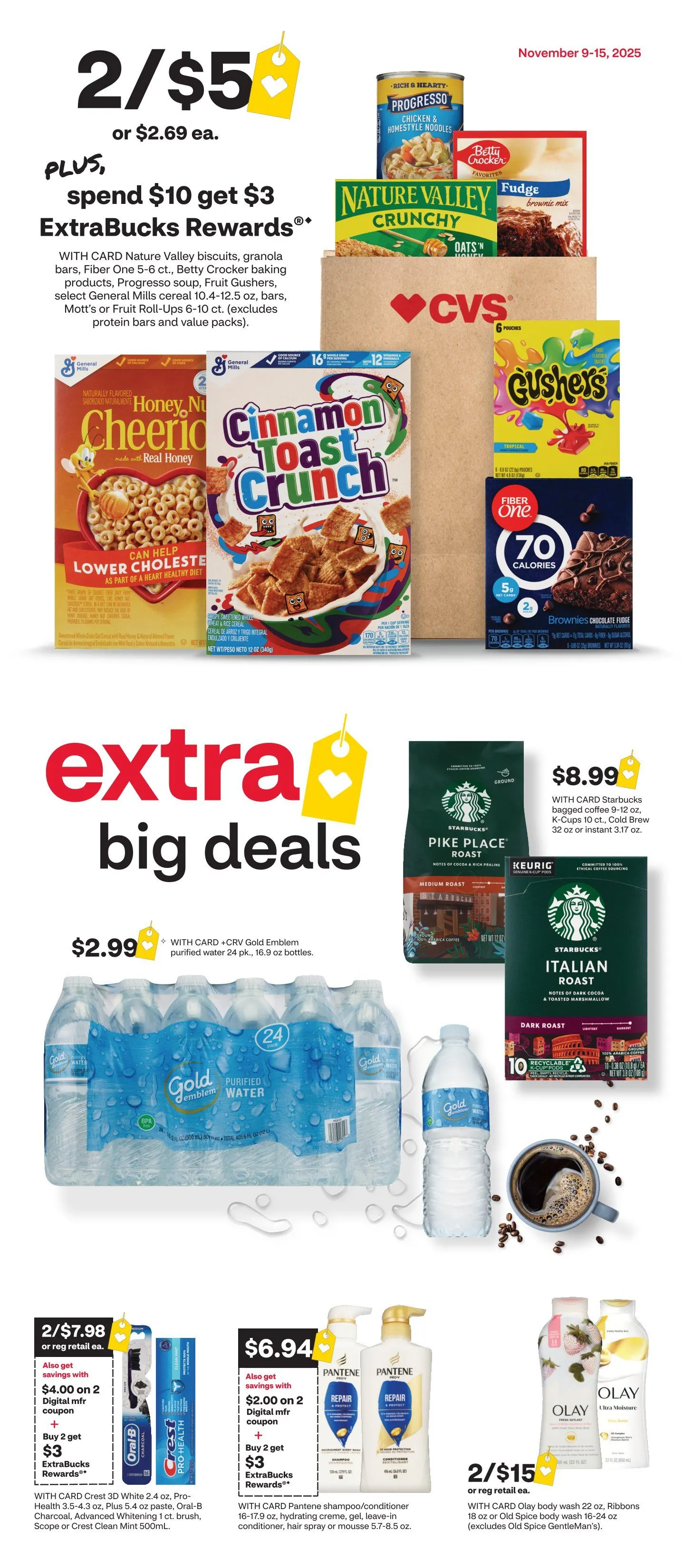 Weekly ad CVS Health Sales from November 9 to November 15 2025 - Page 1