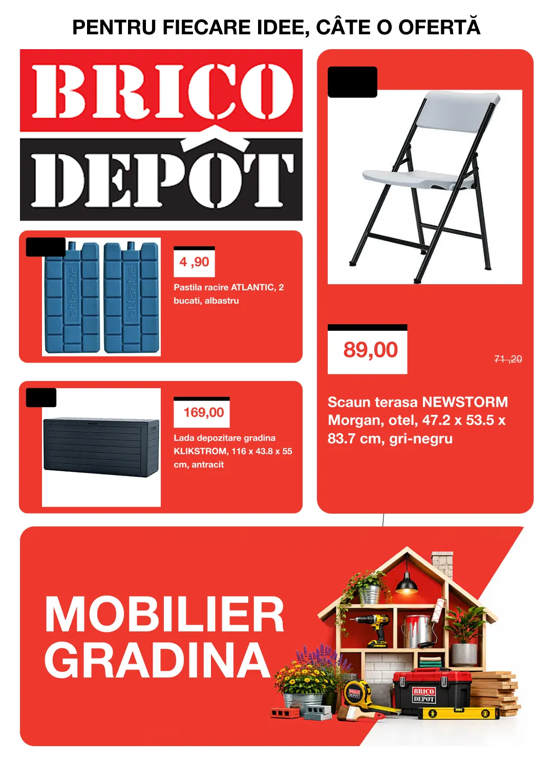 Catalog Brico Depot de la 2 iulie până la 16 iulie 2026 - Revista Pagina 1