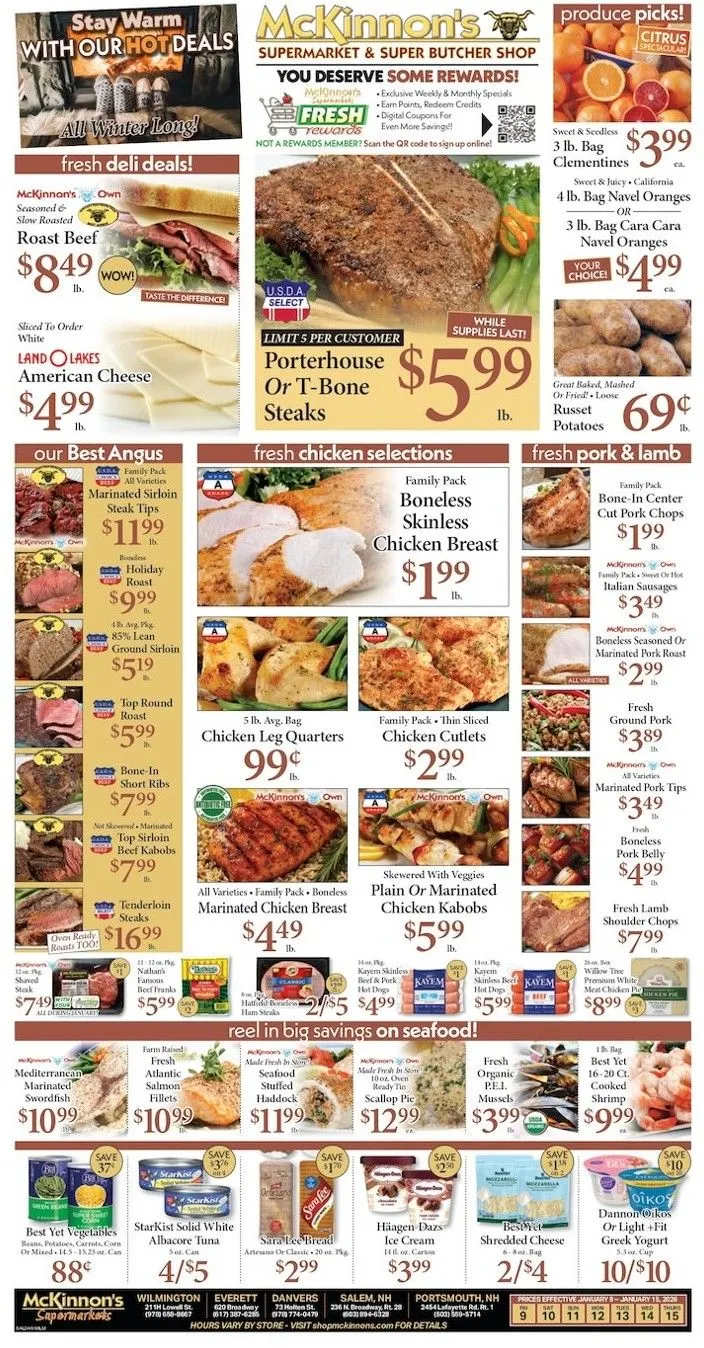 Weekly ad McKinnon's Supermarkets Sales from January 9 to January 14 2026 - Page 