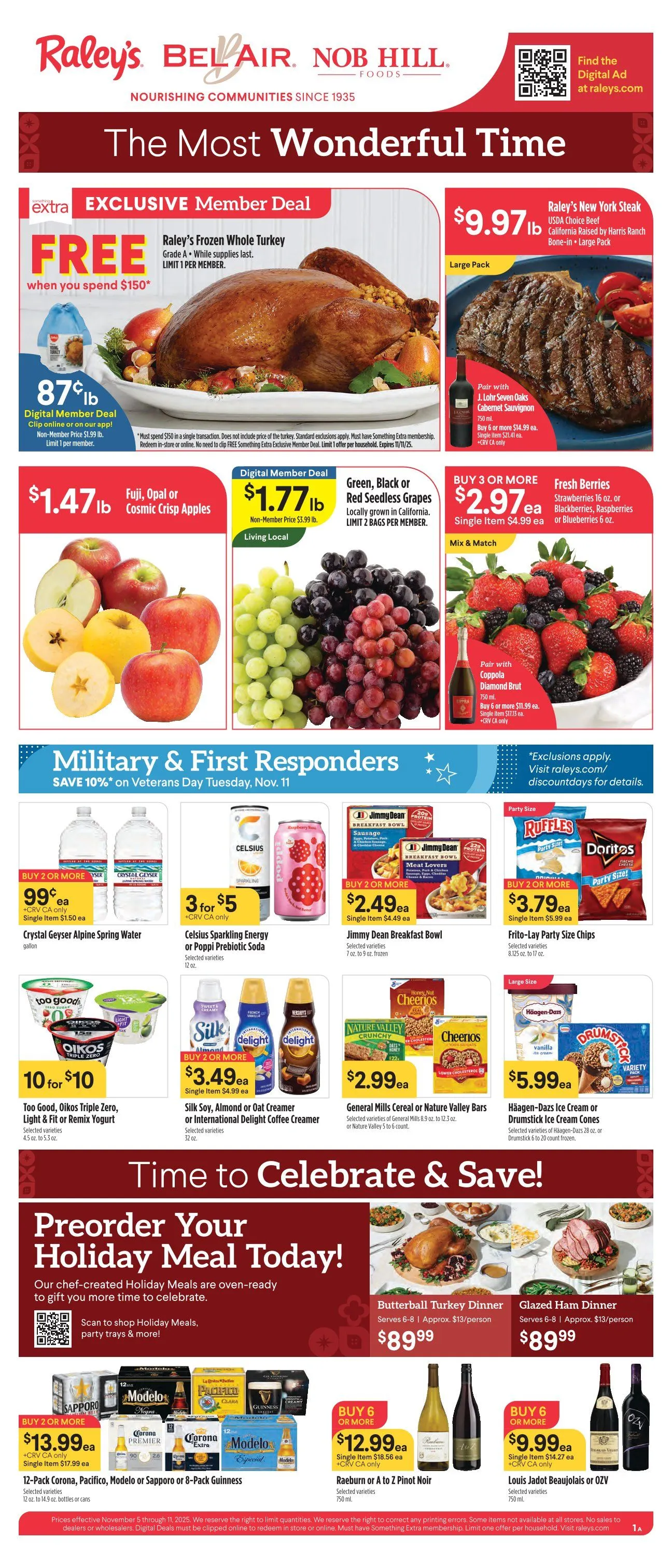 Weekly ad Bel Air Farmer's Market Sales from November 5 to November 11 2025 - Page 1