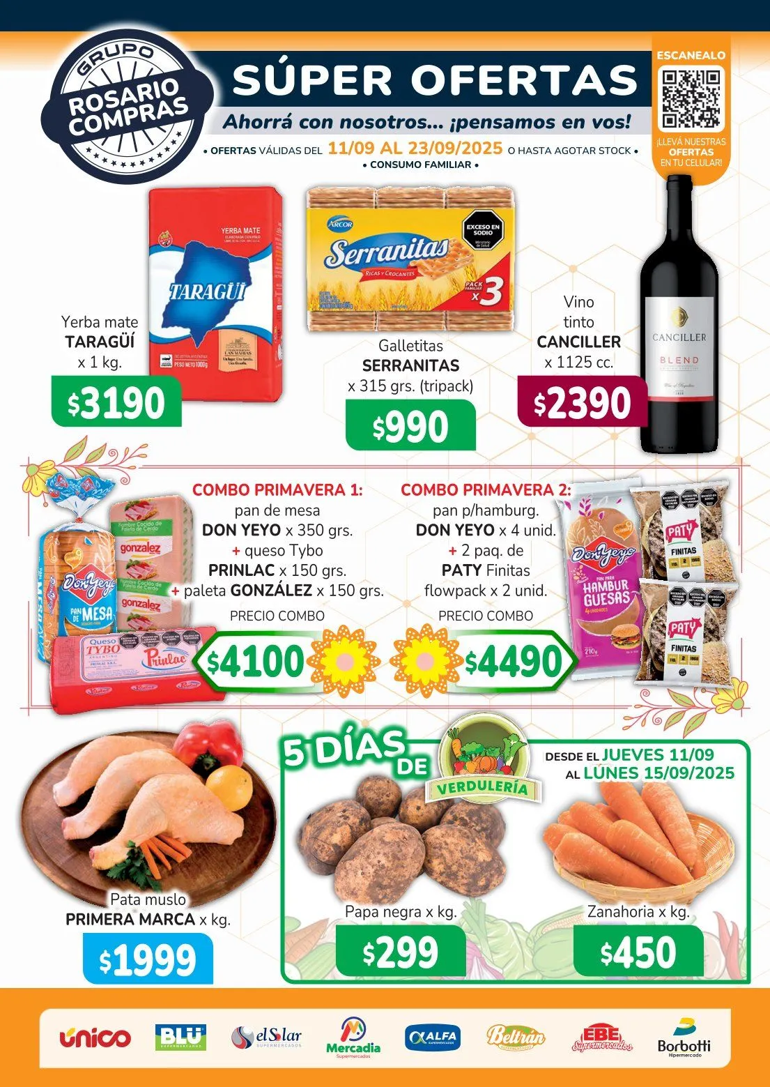 Ofertas de Ofertas Único Supermercados 11 de septiembre al 28 de septiembre 2025 - Página del catálogo