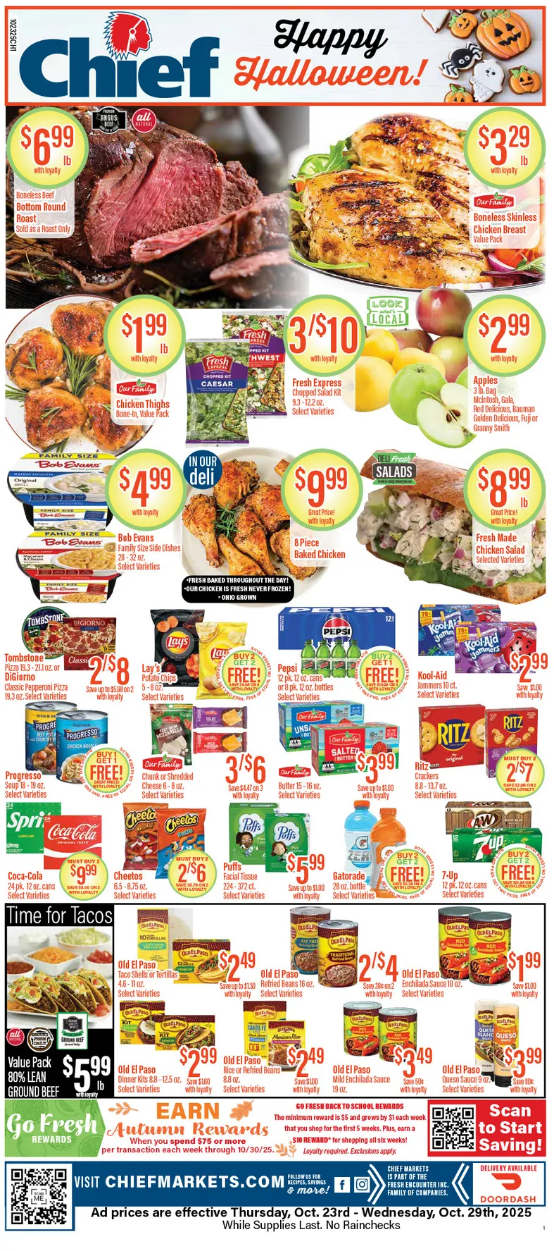 Weekly ad Chief Supermarket Sales from October 23 to October 29 2025 - Page 