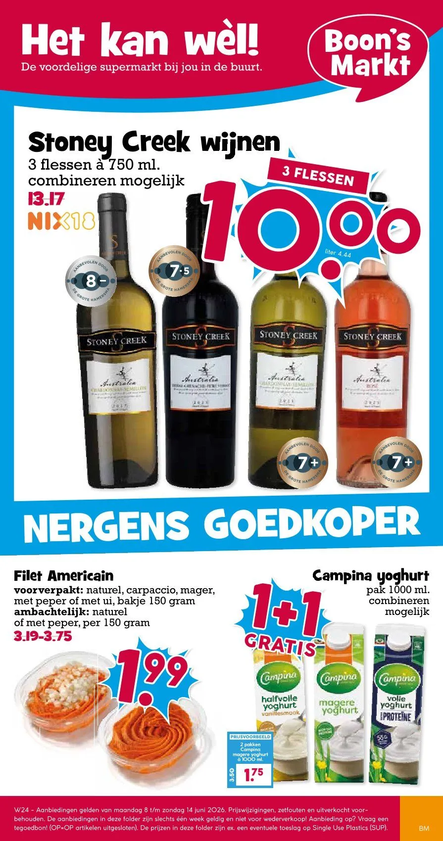 Boon's Markt folders van 8 juni tot 14 juni 2026 - Folder pagina 1