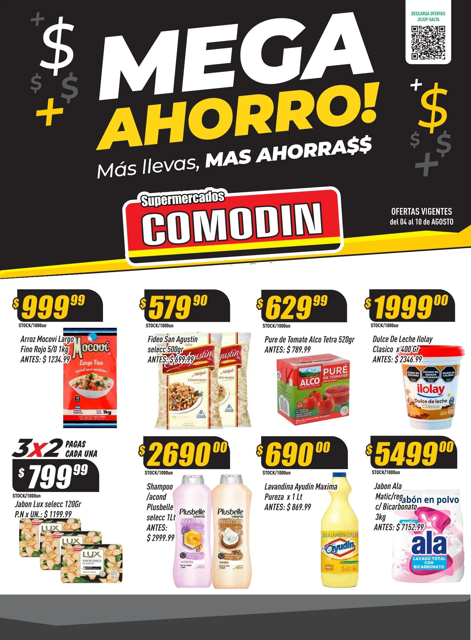 Ofertas de Supermercados Comodín 10 de agosto al 12 de agosto 2025 - Página del catálogo