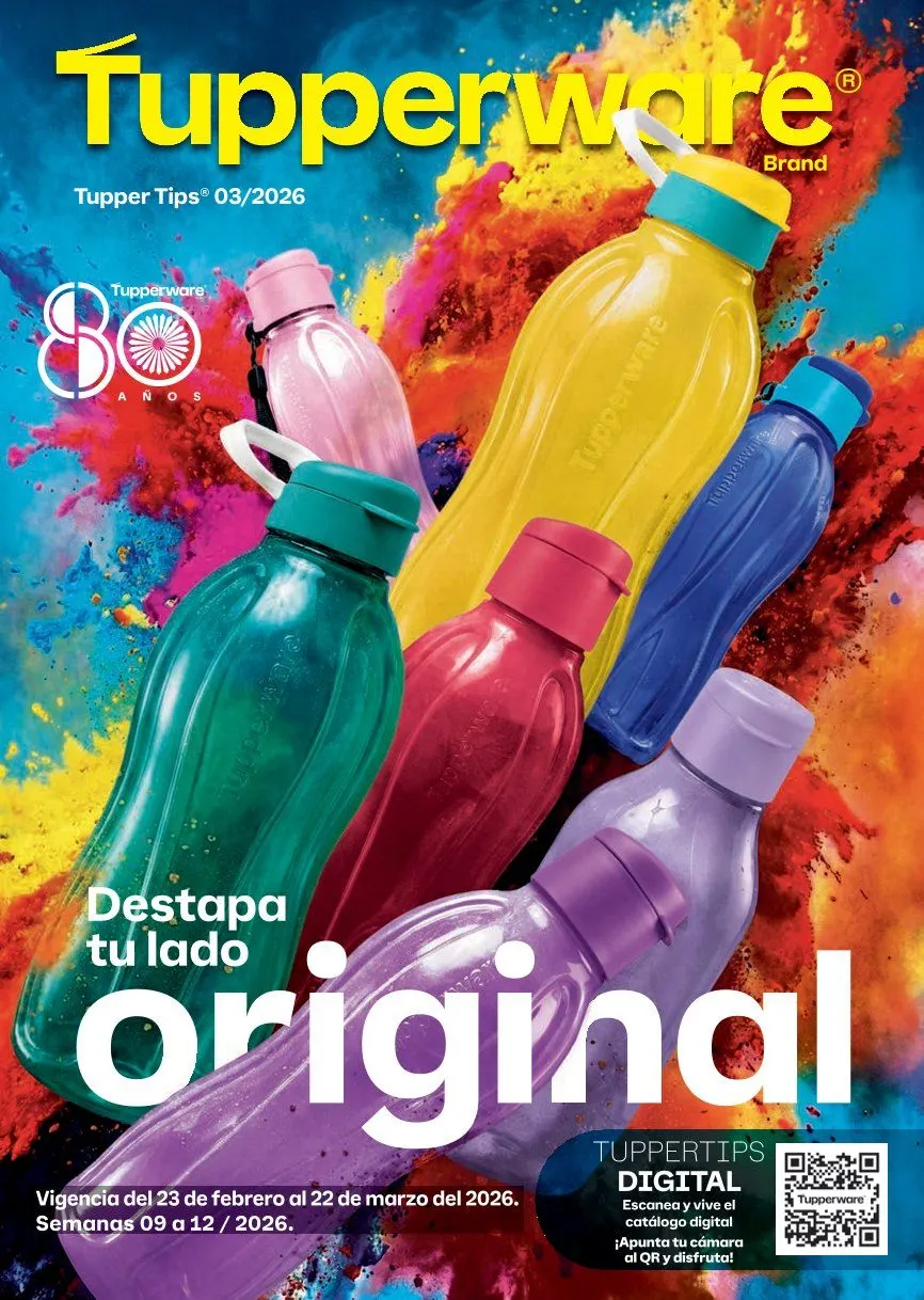 Catálogo de Tupperware catálogos y ofertas 24 de febrero al 31 de marzo 2026 - Pagina 1