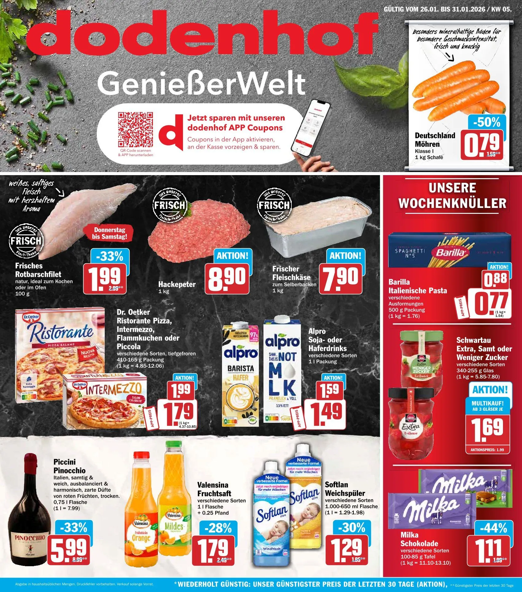 Dodenhof Prospekte von 26. Januar bis 31. Januar 2026 - Prospekt seite 