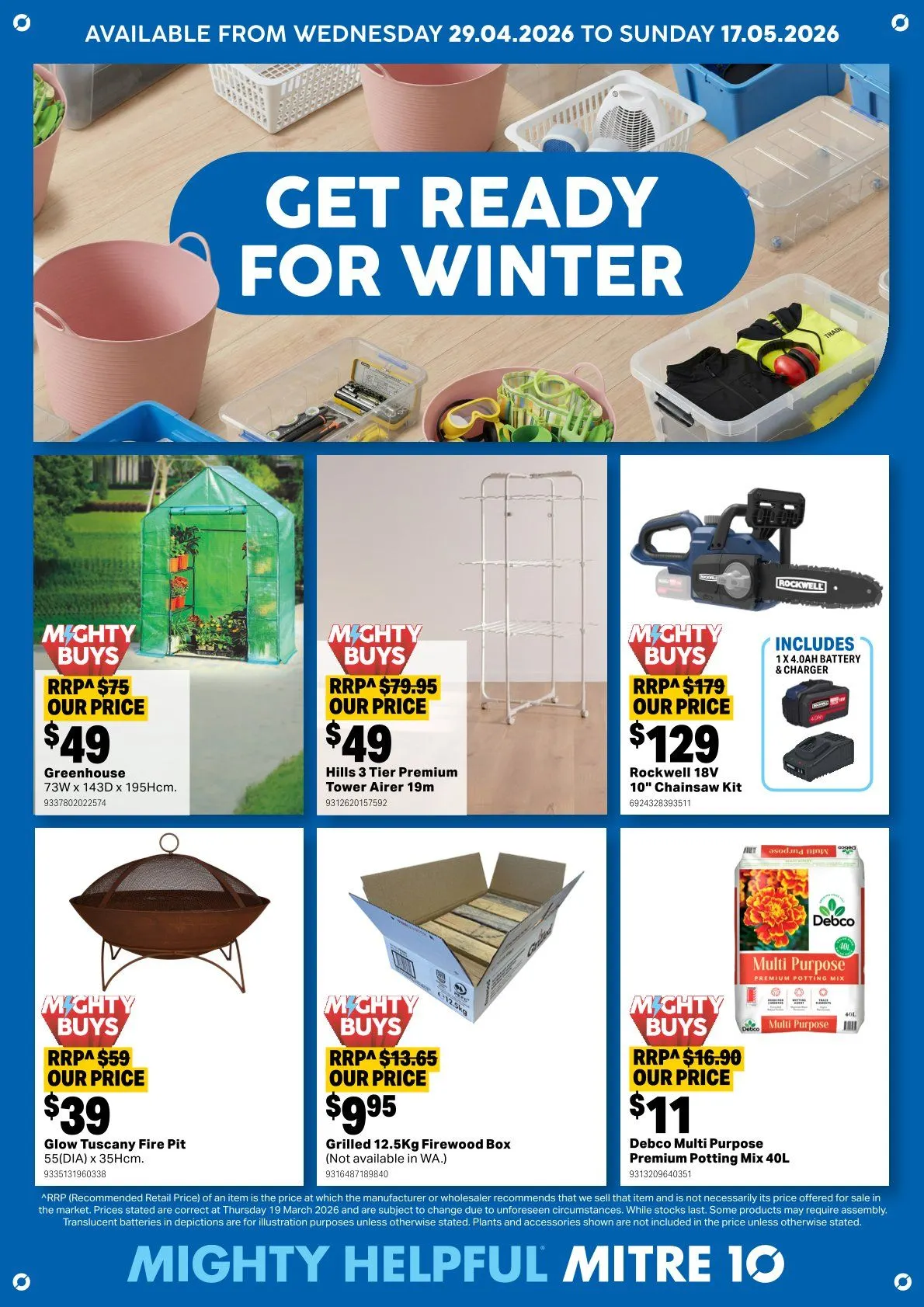 Mitre 10 - Catalogue valid from 29 April to 17 May 2026 - page 