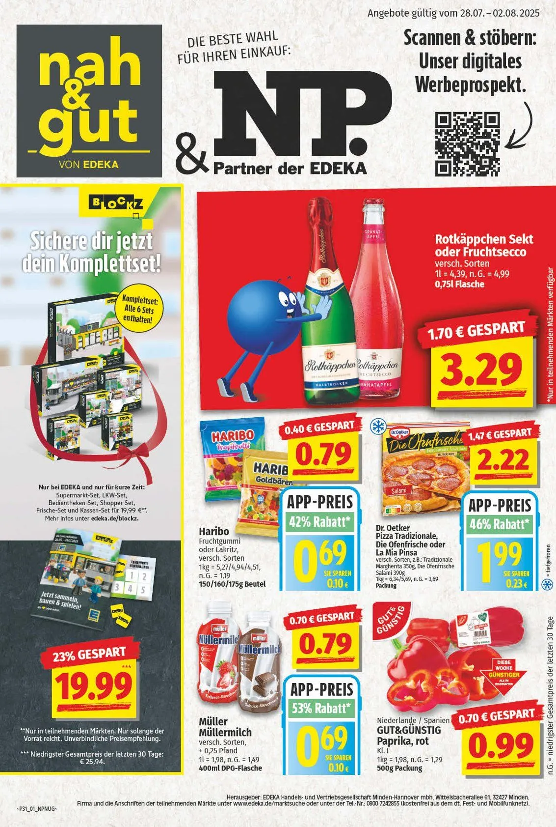 NP Discount Prospekte  von 28. Juli bis 3. August 2025 - Prospekt seite