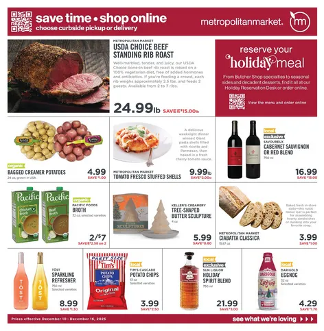 Weekly ad Metro Market Sales from December 10 to December 16 2025 - Page 1