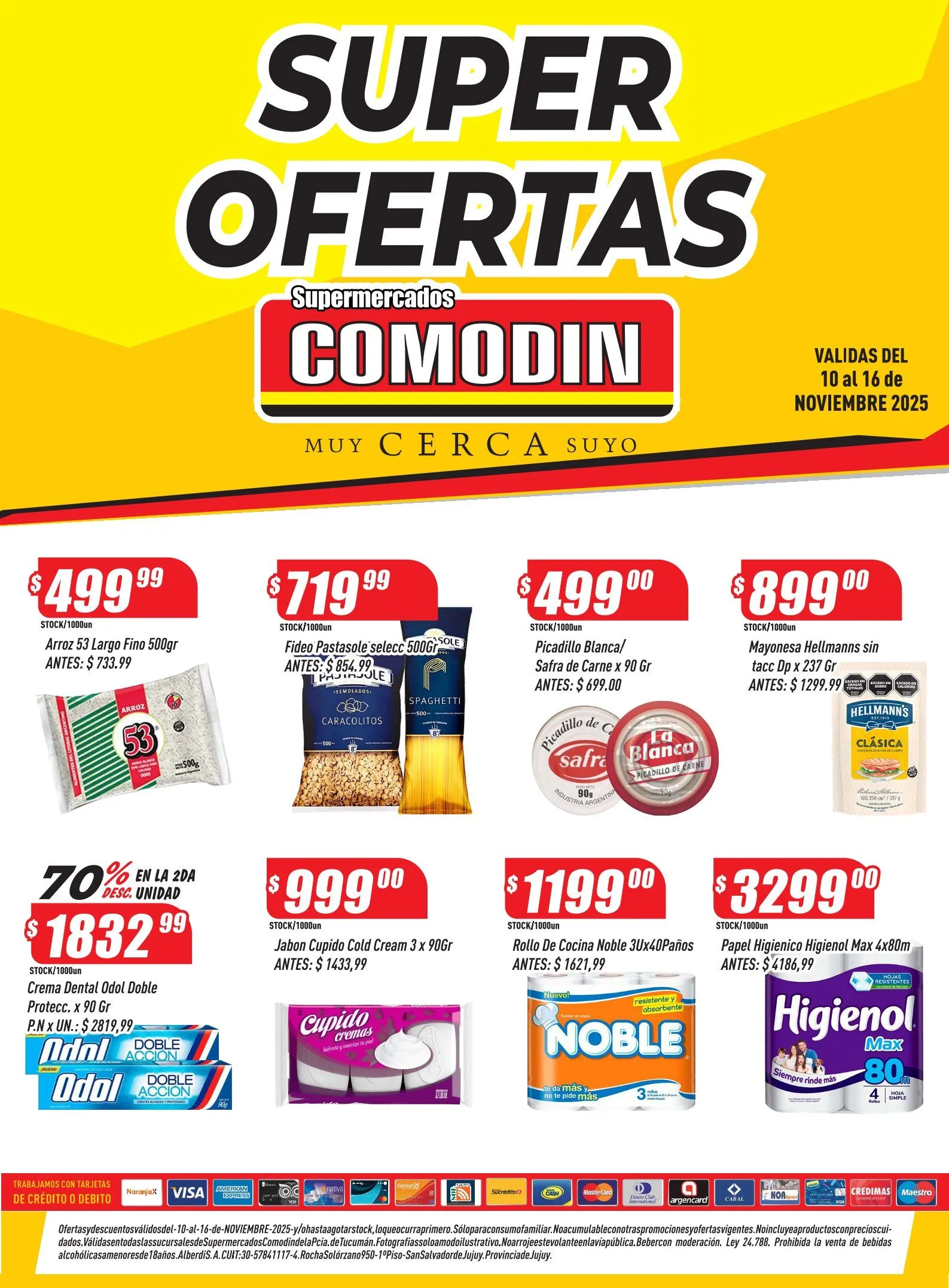 Ofertas de Supermercados Comodín Ofertas 10 de noviembre al 16 de noviembre 2025 - Página  del catálogo