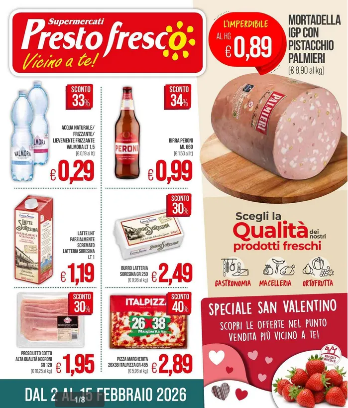 Volantini PrestoFresco da 2 febbraio a 15 febbraio di 2026 - Pagina del volantino 