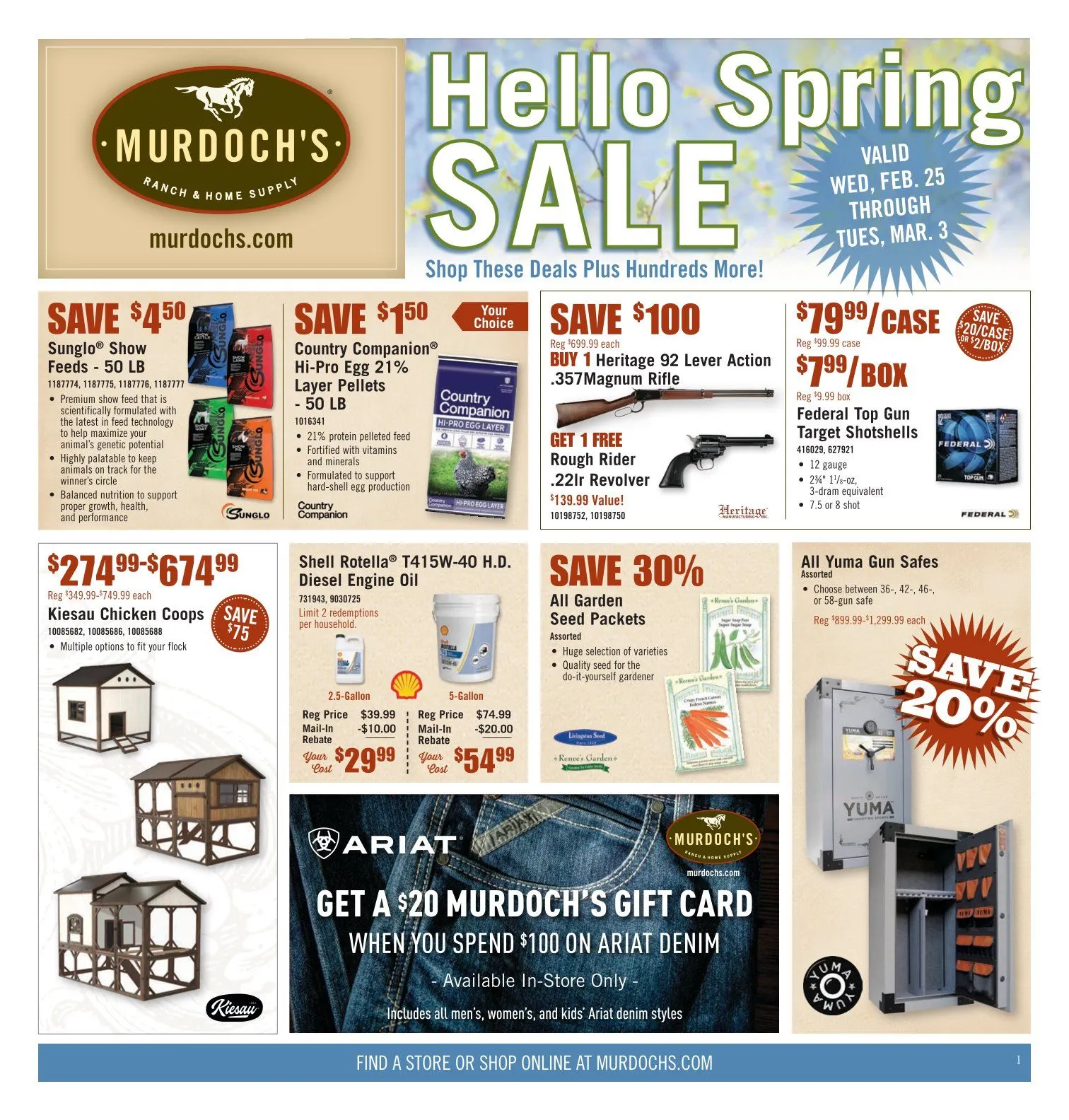 Weekly ad Murdoch S Sales from February 25 to March 3 2026 - Page