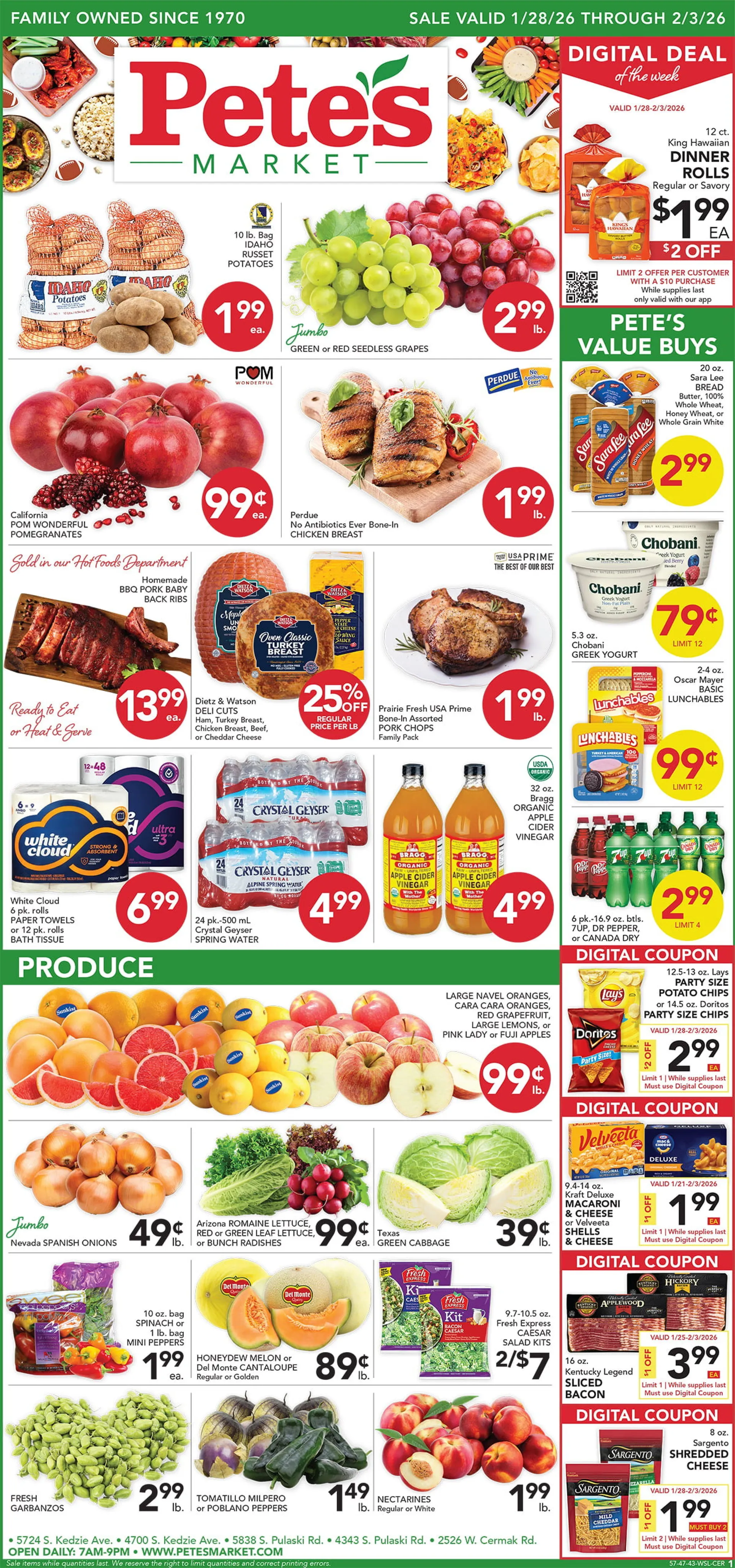 Weekly ad Pete's Fresh Market Sales from January 28 to February 2 2026 - Page 