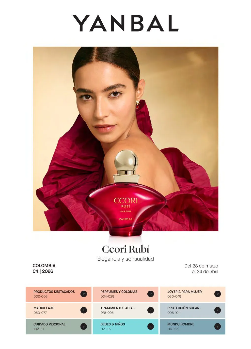 Catalogo de  Yanbal Ofertas 28 de marzo al 24 de abril 2026 - Pag 1