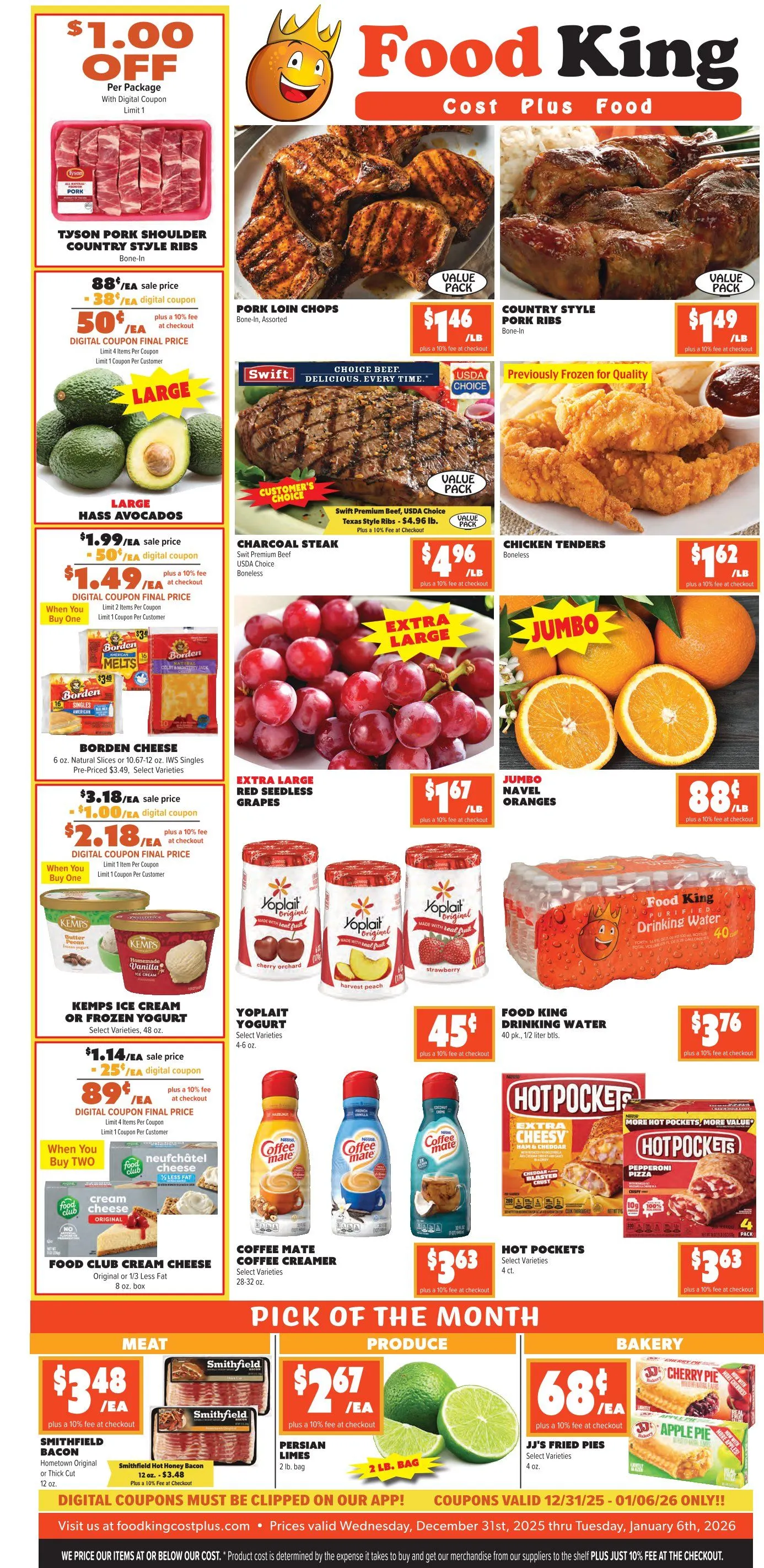 Weekly ad Food King Sales from December 31 to January 6 2026 - Page 