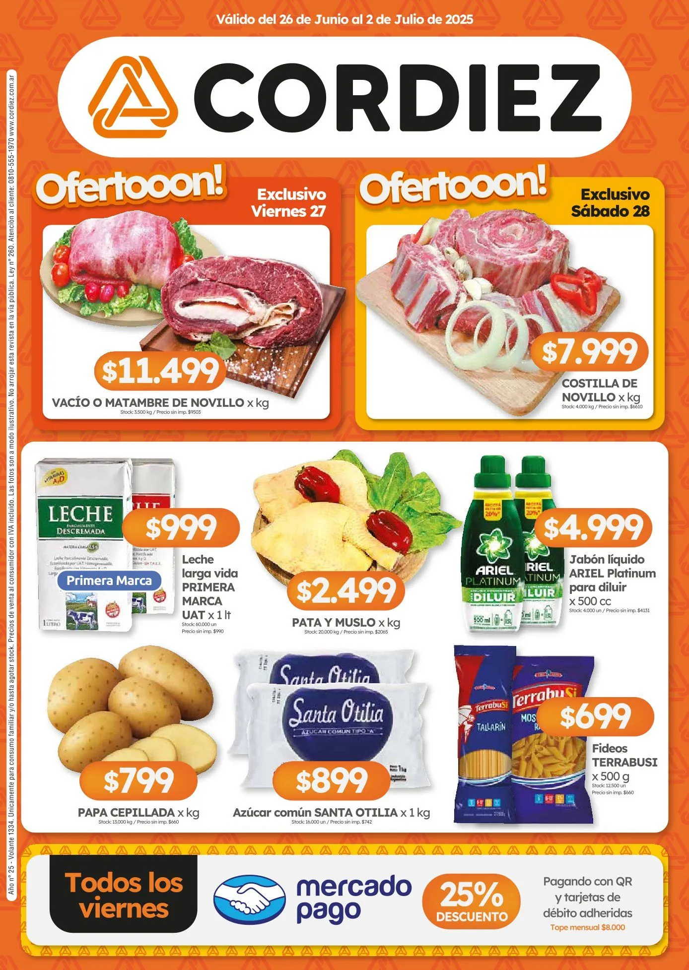 Ofertas de Cordiez Ofertas 26 de junio al 1 de julio 2025 - Página del catálogo