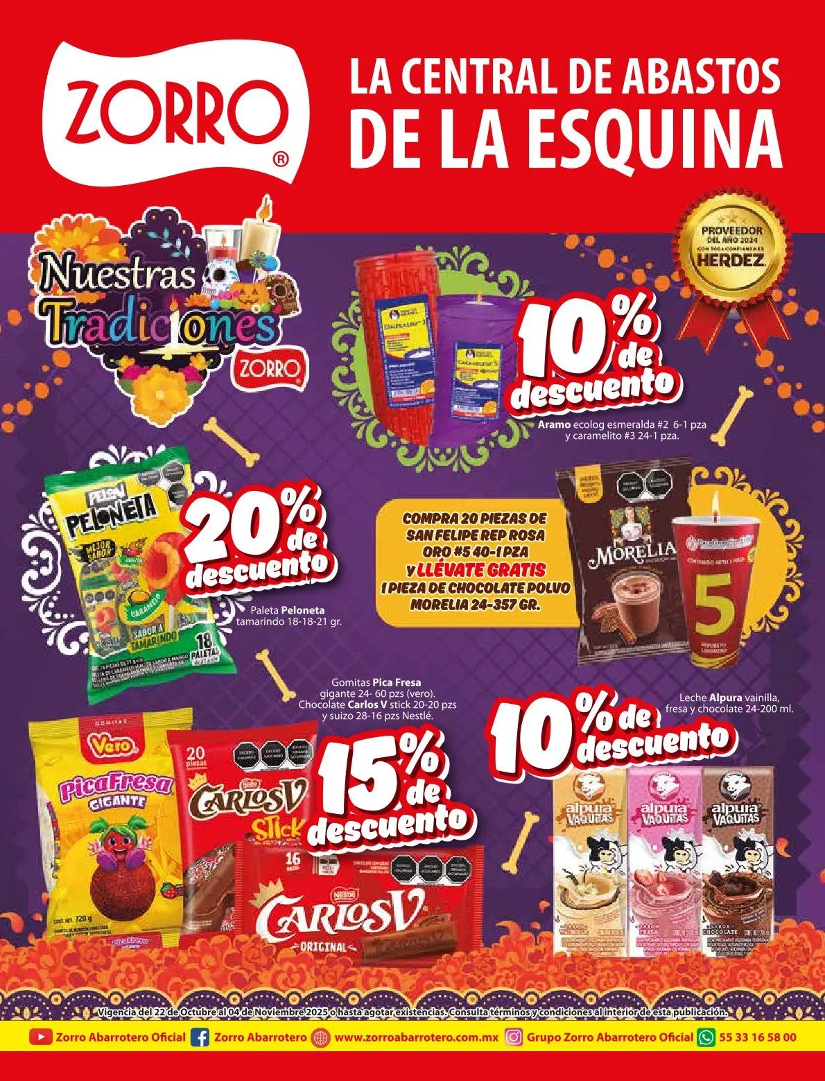 Catálogo de ZORRO Ofertas 22 de octubre al 4 de noviembre 2025 - Pagina 
