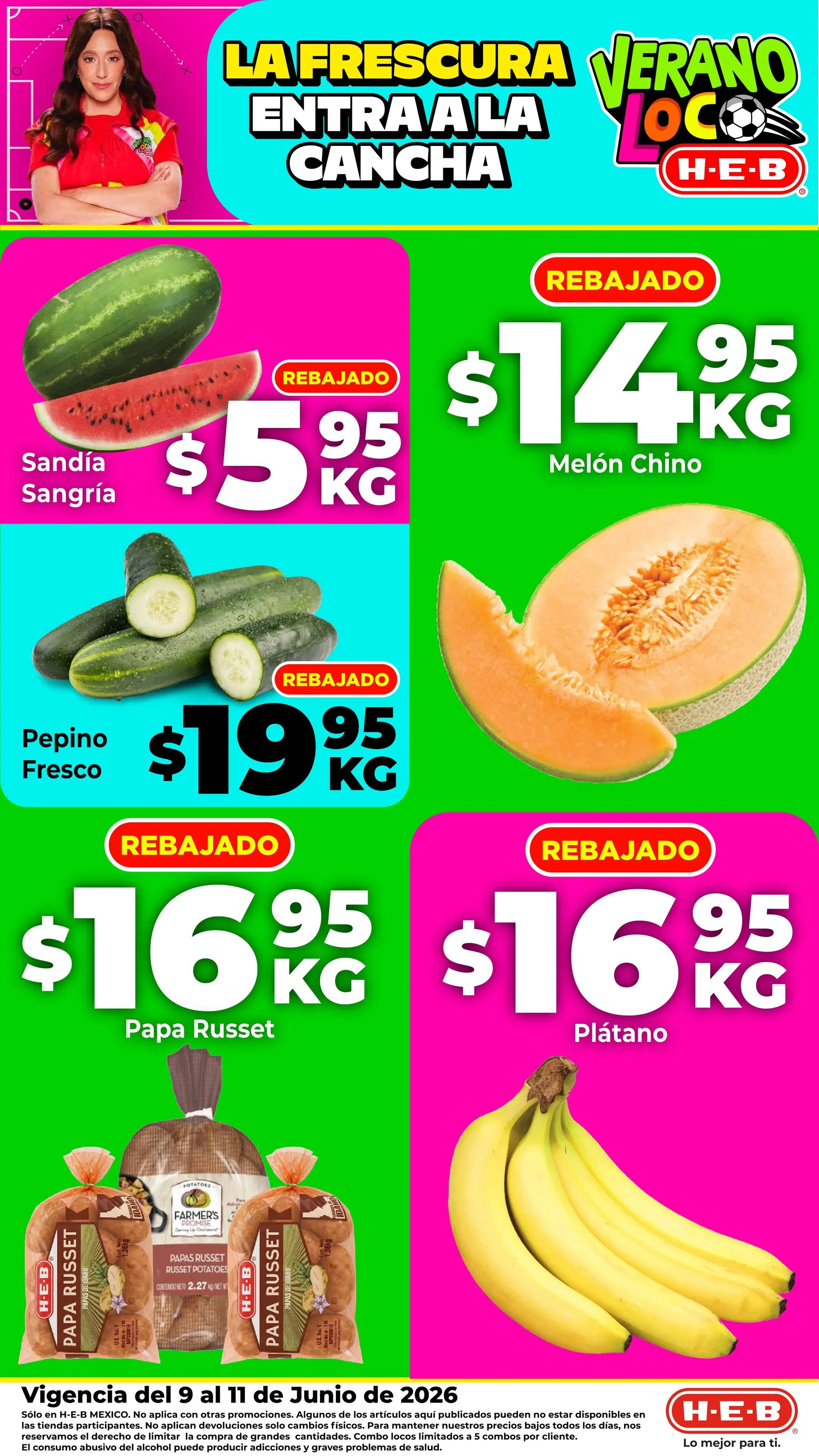 Catálogo de H-E-B Ofertas 9 de junio al 11 de junio 2026 - Pagina 1