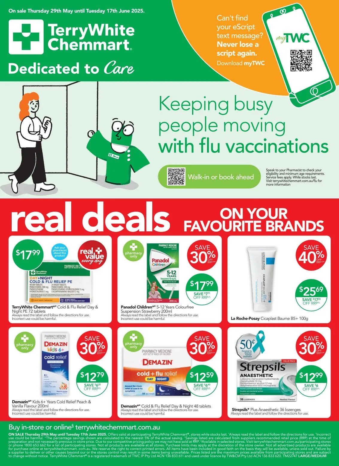 TerryWhite Chemmart Deals - Catalogue valid from 5 June to 17 June 2025 - page 1