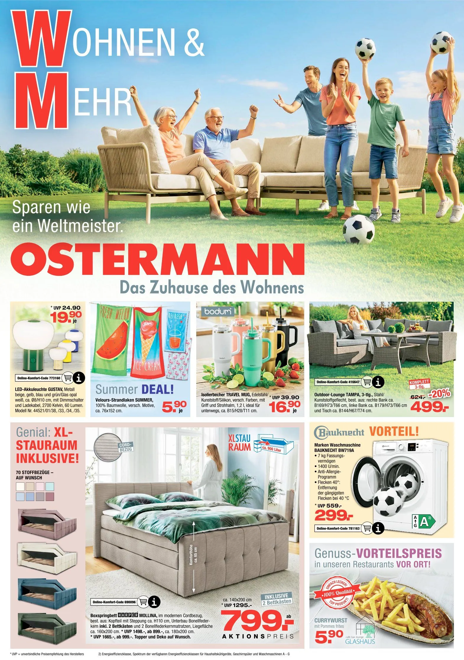 Ostermann Angebote von 1. Juni bis 26. Juni 2026 - Prospekt seite 1