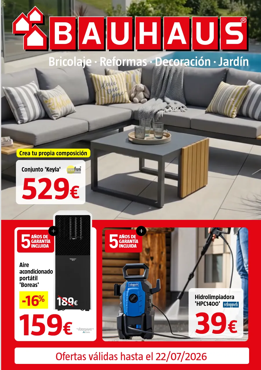 Catálogo de Ofertas Bauhaus 25 de junio al 23 de julio 2026 - Página 1