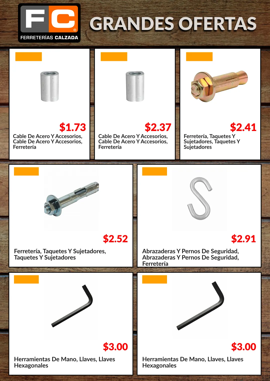 Catálogo de  Ferreteria Calzada Ofertas 16 de junio al 30 de junio 2026 - Pagina 