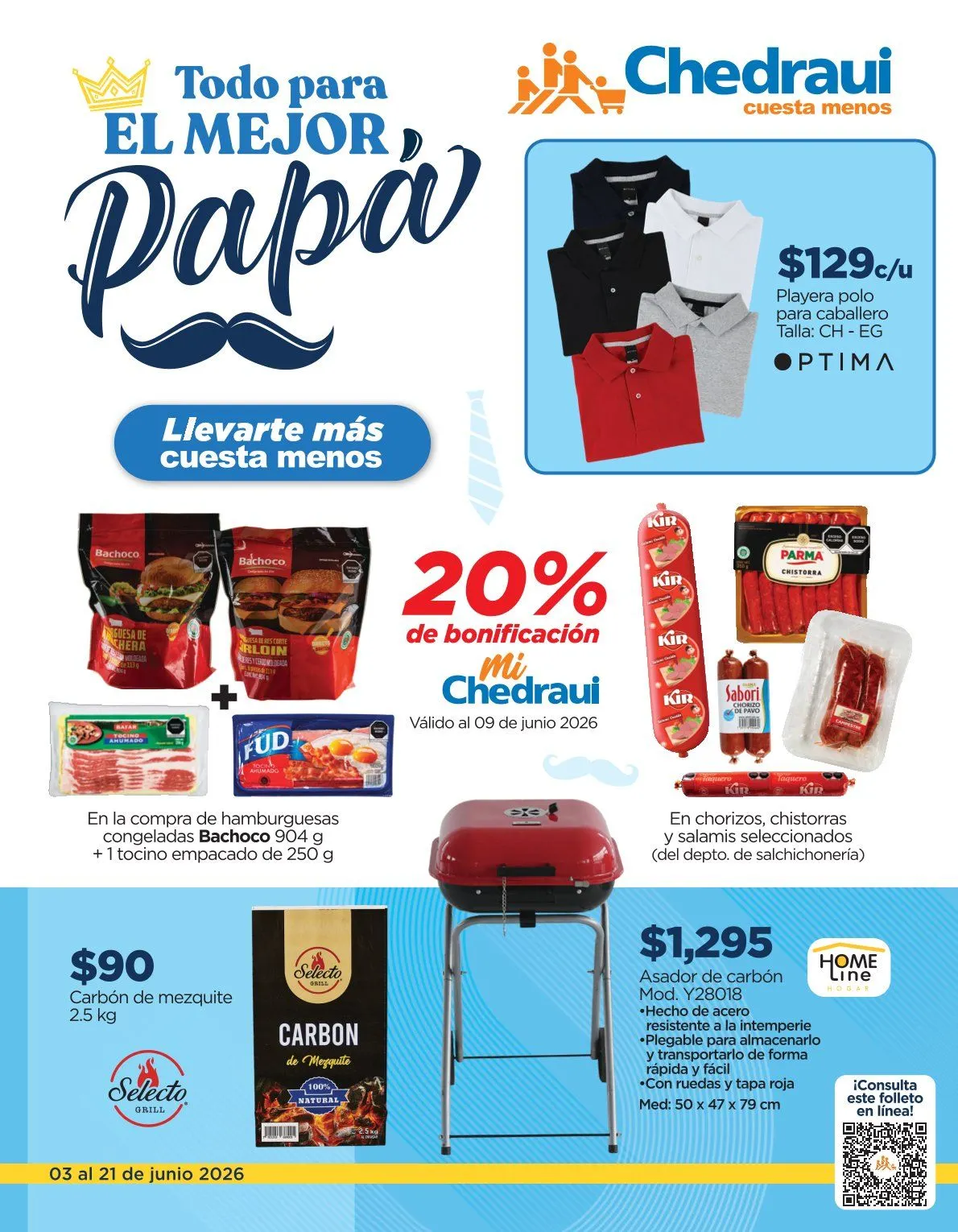 Catálogo de Chedraui Ofertas 3 de junio al 21 de junio 2026 - Pagina 1