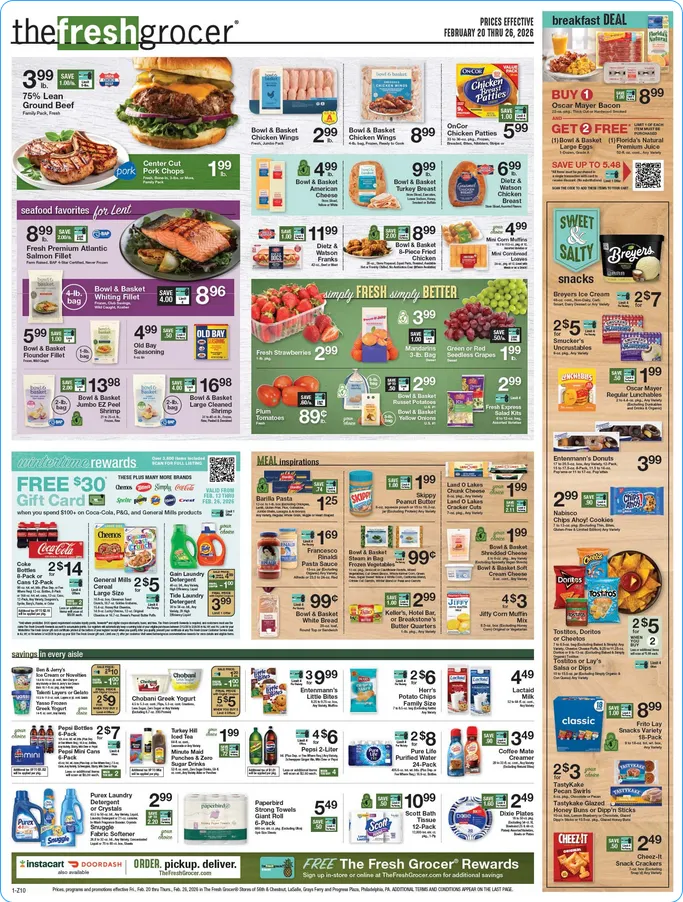 Weekly ad  Gerrity's Supermarkets Sales from February 20 to February 26 2026 - Page 1