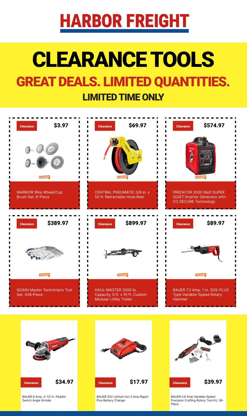 Weekly ad Harbor Freight Sales from May 14 to May 28 2026 - Page 1