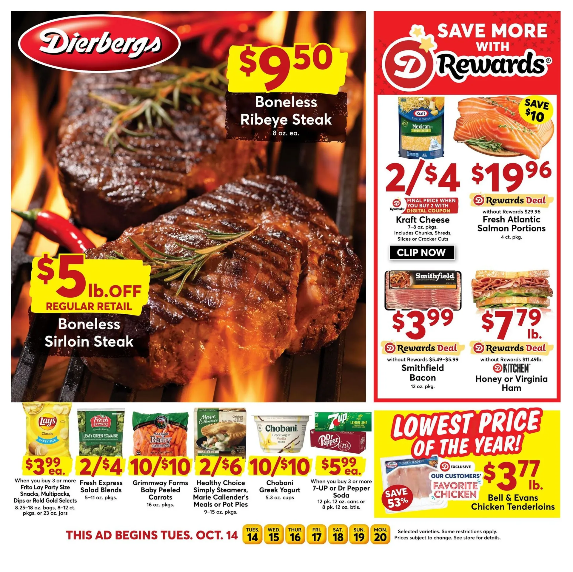 Weekly ad Dierbergs Sales from October 14 to October 20 2025 - Page 1