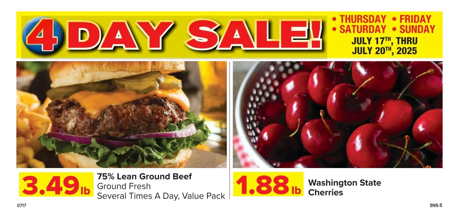 Weekly ad Shop'n Save Slaes from July 17 to July 21 2025 - Page 
