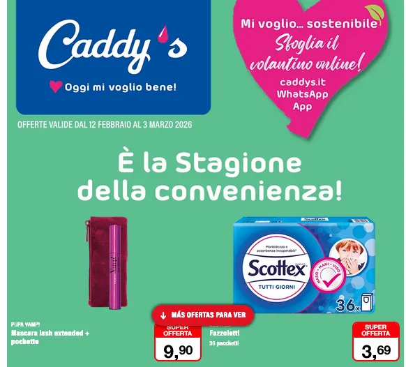  Volantini Caddy's da 12 febbraio a 3 marzo di 2026 - Pagina del volantino 
