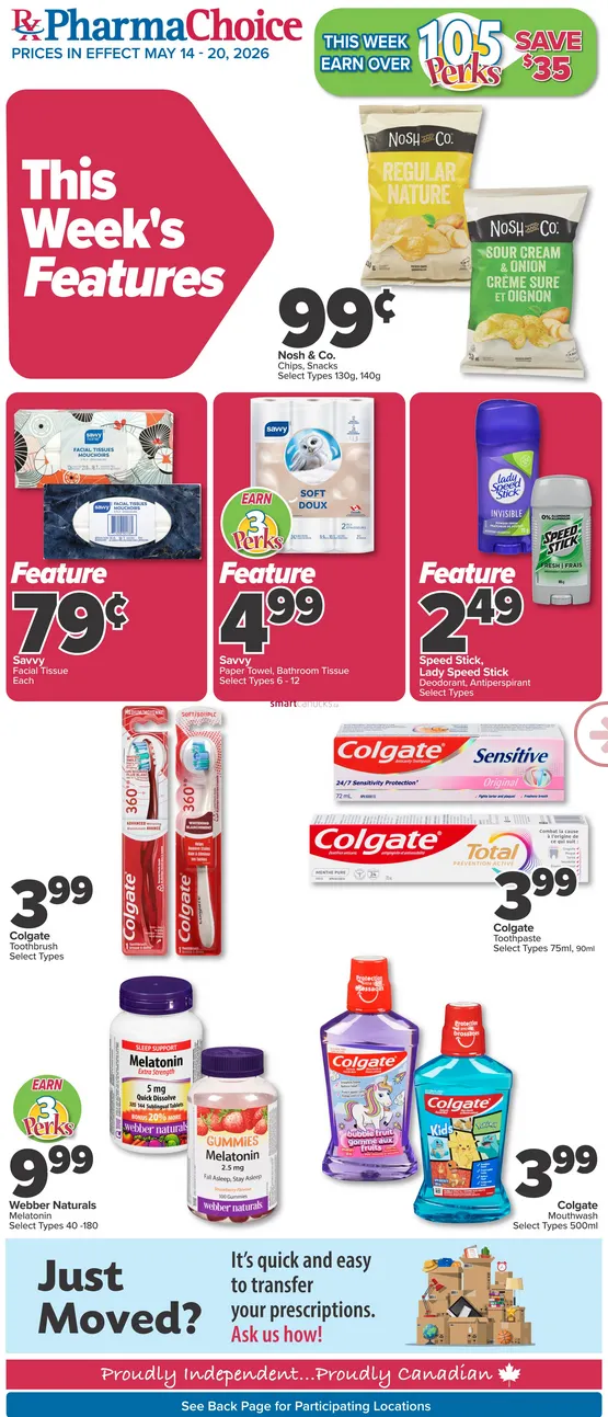 PharmaChoice Sales from May 14 to May 20 2026 - flyer page 1