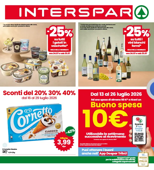 Volantini Interspar da 20 luglio a 26 luglio di 2026 - Pagina del volantino