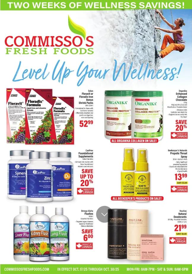 Commisso's Fresh Foods Sales from October 17 to October 30 2025 - flyer page 1