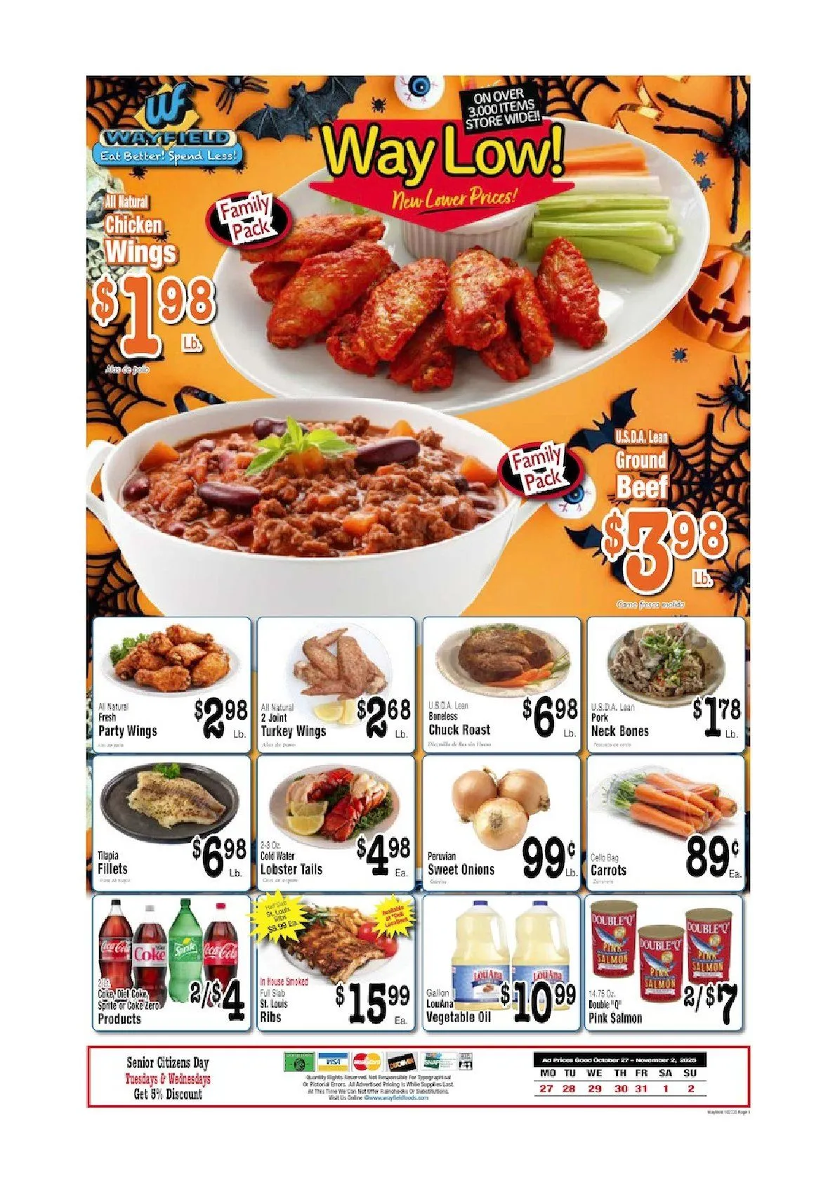 Weekly ad Wayfield Sales from October 27 to November 3 2025 - Page 
